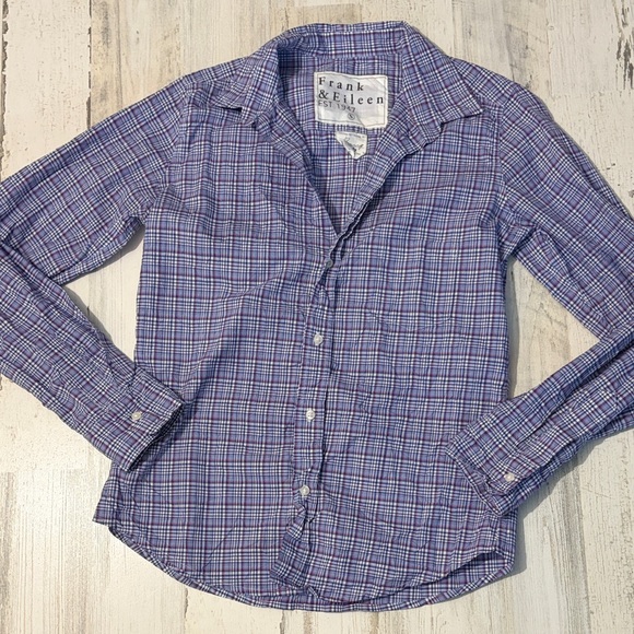 Frank & Eileen Tops - Frank & Eileen Checkered Shirt Size Small